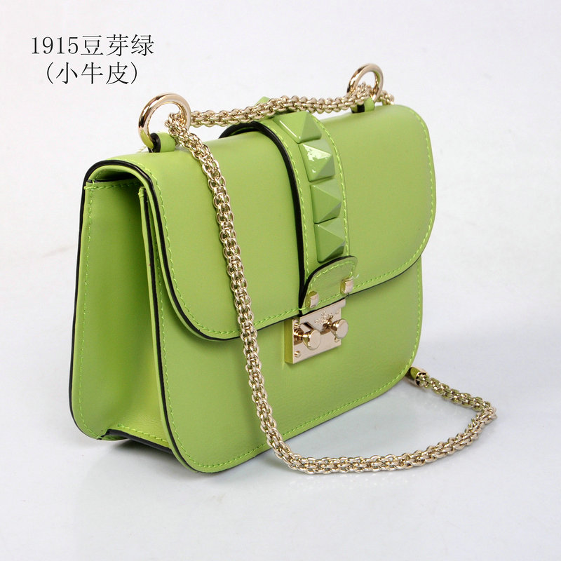 2014 Valentino Garavani shoulder bag 1915 green on sale - Click Image to Close